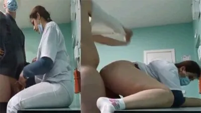 Desi hidden cam video Beautiful Horny Nurse Fucked by Patient in Clinic