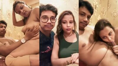 Hindi desi sex mms Randi Milf Bhabhi Fucking Young Boy in Hotel
