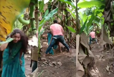new fsiblog video desi outdoor mms horny bhabhi sex with lover in banana farm caught by village boy