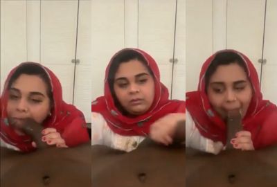 Desi family sex mms video Hijabi Muslim aunty blowjob big cock nephew