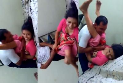 Desi new viral mms Principal records fucking with lady teacher Bangla sex video