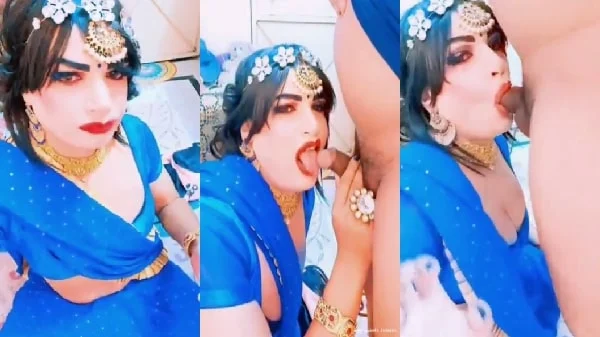 Fsiblog desi viral sex mms sexy shemale wife giving Gay husband best blowjob ever