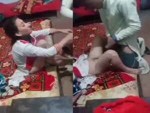 New Pakistani viral sex mms Muslim Young Sister tight pussy fucking by two cousin brother