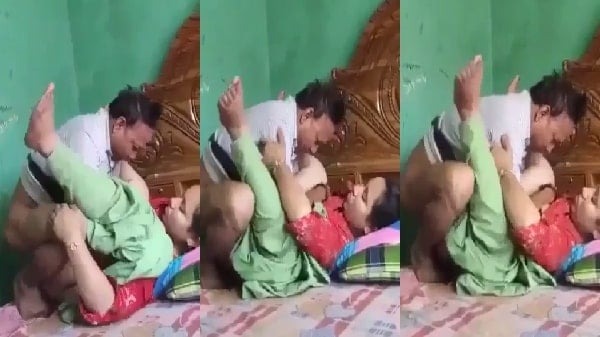 New Indian sex video Muslim wife Halala sex with uncle in front of husband