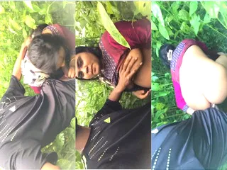 desi porn mms sexy muslim wife blowjob and outdoor fucking with cousin brother