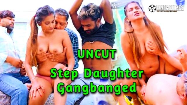 Step Daughter Gangbanged 2024 Uncut Hindi Hot Short Video