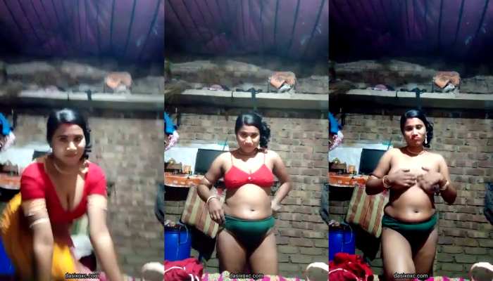 Must Watch desi viral mms sexy village bhabhi nude big boobs video call with lover