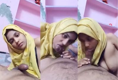 Pakistani viral family sex mms Hijabi Muslim girl giving deep blowjob to stepfather