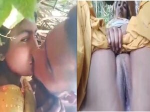 Masafun desi viral mms Punjabi nude girl sex with Bihari labour boy in field