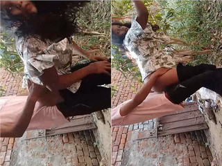 Fsiblog New Porn Videos horny village girl blowjob and fucking with lover outdoor sex mms