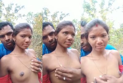 Desi Hindi sex mms village randi wife outdoor sex in Jungle with lover