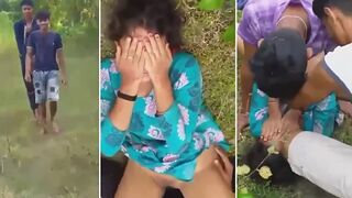 Free desi porn mms village school girl caught with lover forcefully fucked by bf friends