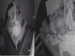 New Indian XXX MMS Sasur Bahu ki Chudai in CCTV while son sleeping Viral video