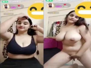 Chamet live xxx nude big boobs girl pussy fingering viral paid live cam show