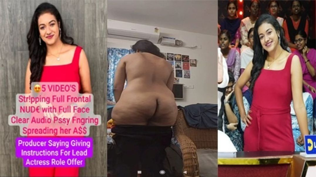 DropMMS Latest ⁣Famous South Indian TV Serial Actress Full Nude Leaked Viral Video Call with Producer