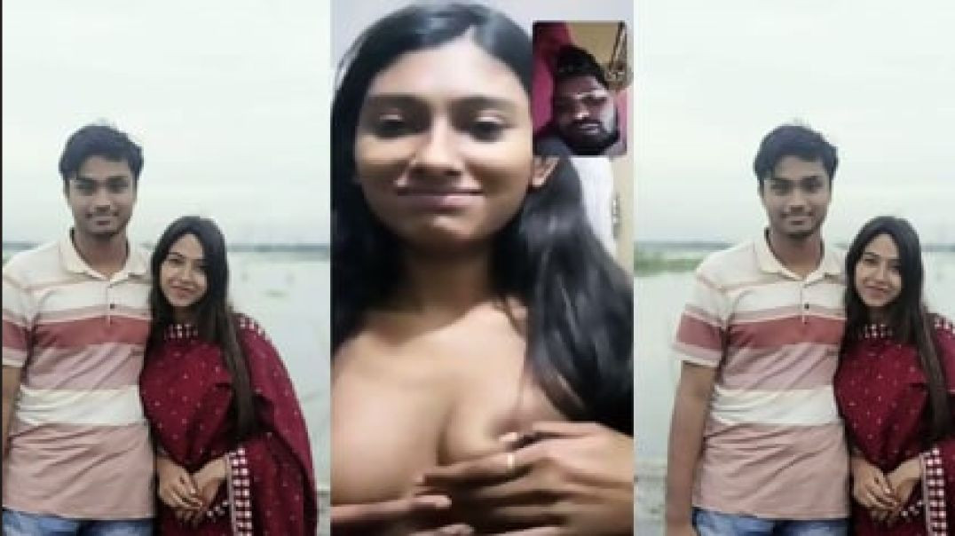 Desi Cute Muslim GF Showing Pressing Big Boobs and Pussy Nude Video call