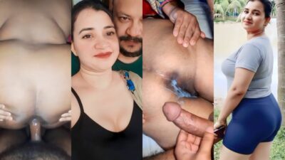 Hot Beautiful Muslim Wife Hard Ass Fucking and Cum in Ass with Boss