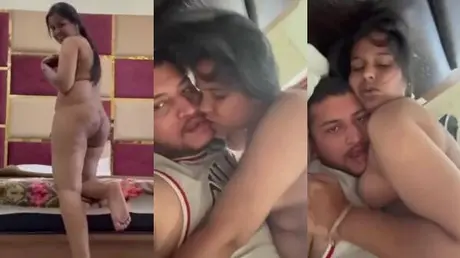 Unsatisfied Punjabi Wife takes charge and Fuck Husband Hard Leaked New MMS