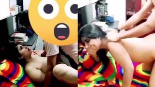 Horny Devar Sneaks in and Fucks Beautiful Pakistani Sexy Muslim Bhabhi XXX