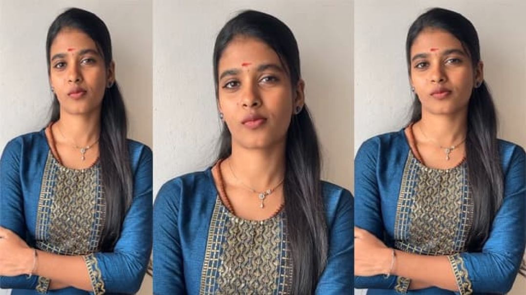 Famous Tamil Instagram Influencer Vidhya Sakthivel Live Nude Dirty Talking MMS