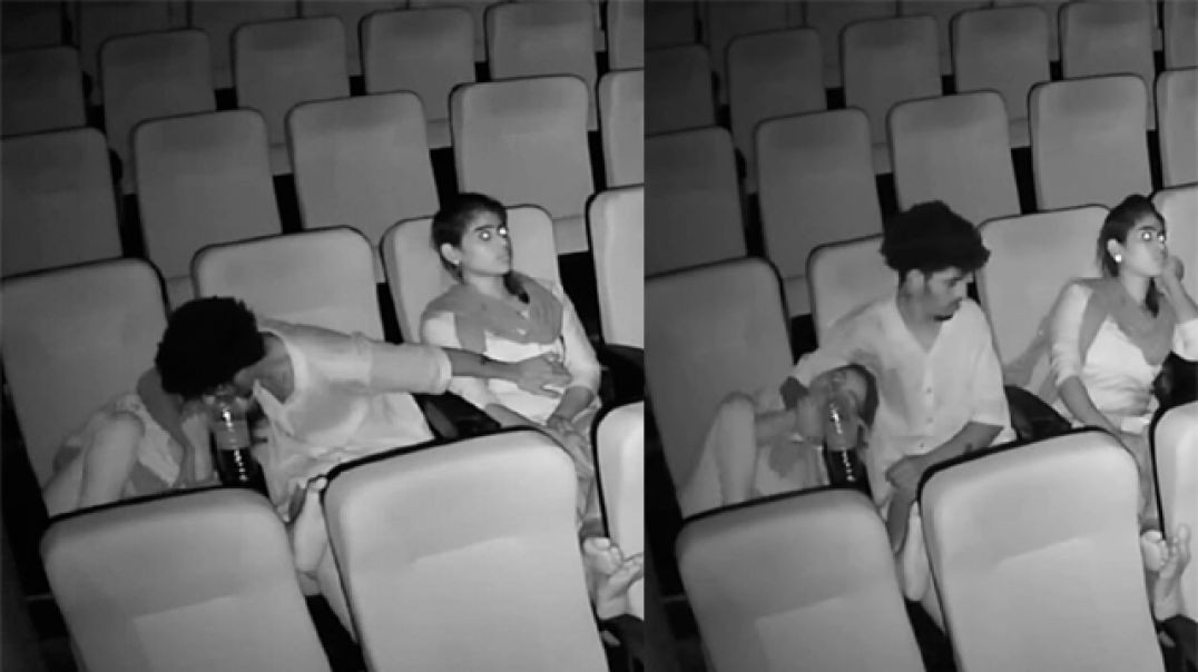 Most Demanded Trending MMS Threesome Sex Fun In Cinema Hall of Teen School Girls