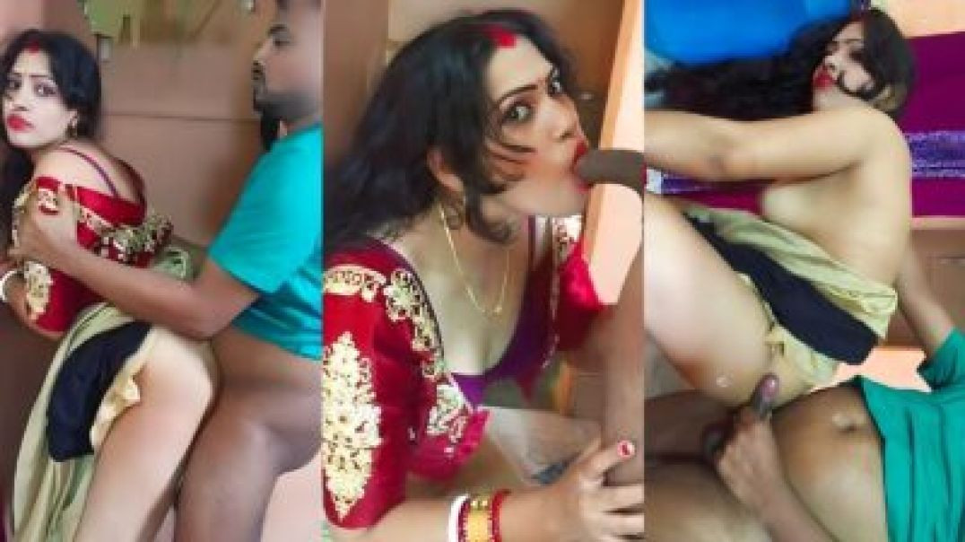 Hot Sexy Randi Bhojpuri Bhabhi Lund Chus ke Chut aur Gaand Marwaya Bare Lund Se Viral Mms