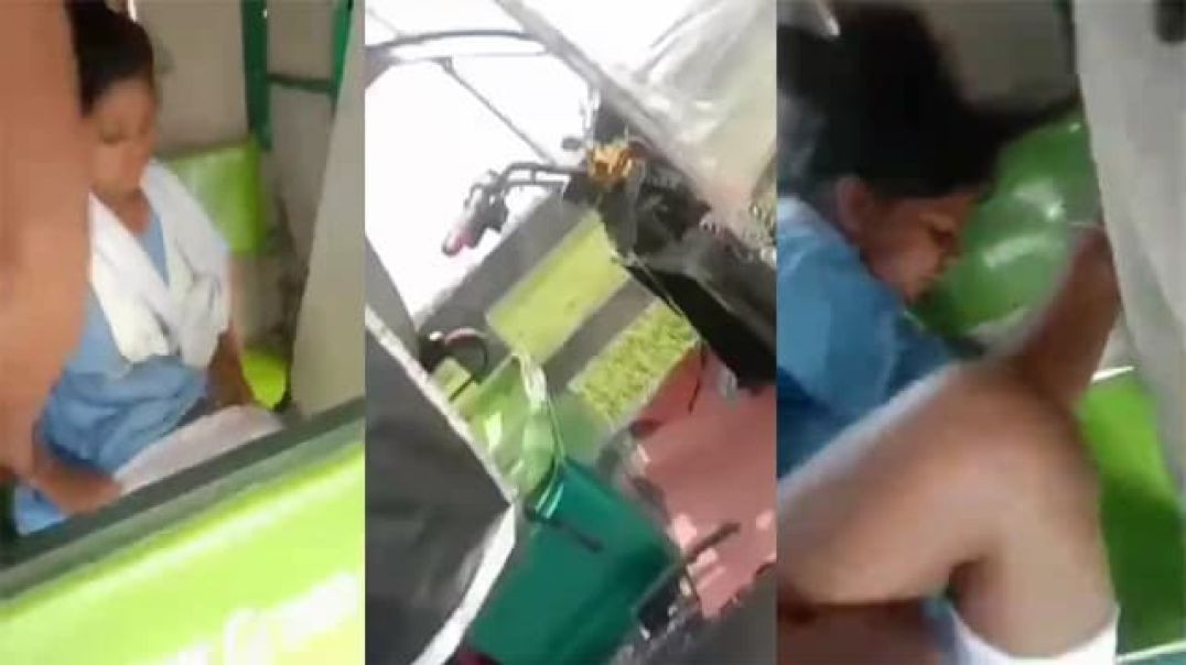 Bihari College Girl Fucked in Electrical Ricksaw by BF Outdoor Sex Viral MMS