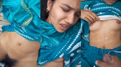 Jawan muslim virgin larki ki naav pe chudai larki ro kar boli aur chodo mama