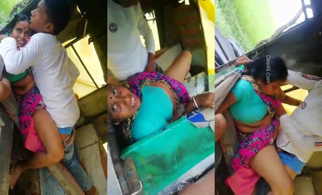 Young Boy Fucking Desi Randi Aunty in Auto Rickshaw Latest Desi XXX Video