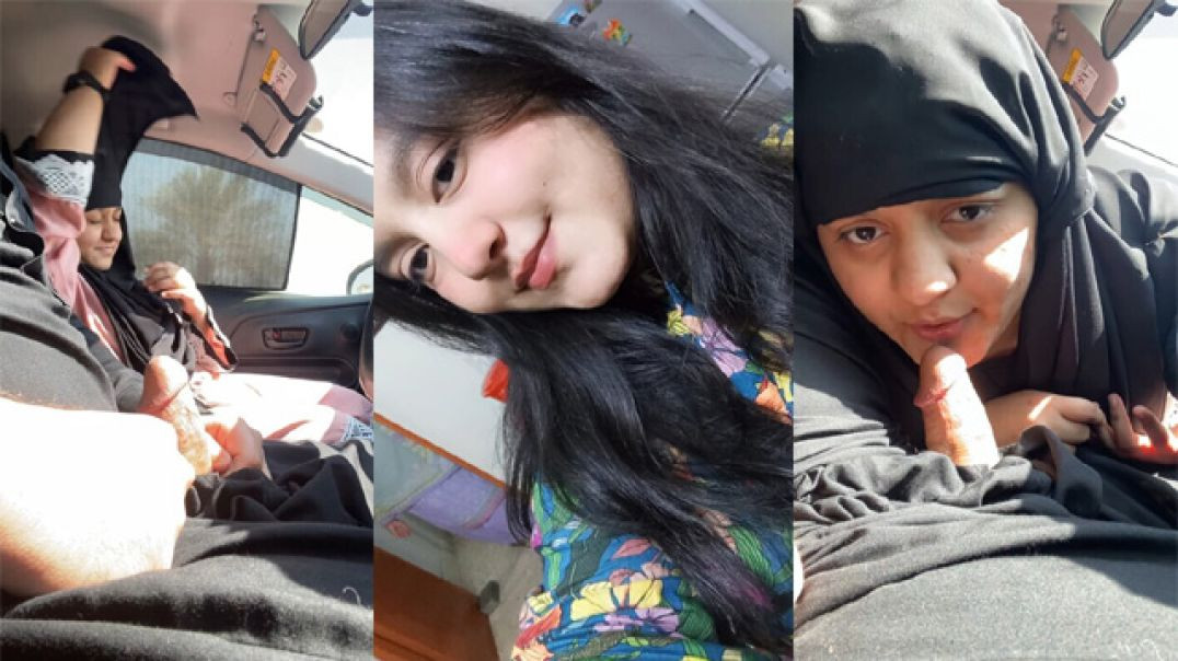 Chubby Hijabi Muslim Girl Sucking Cousin Dick In Car and Nude Fucking MMS