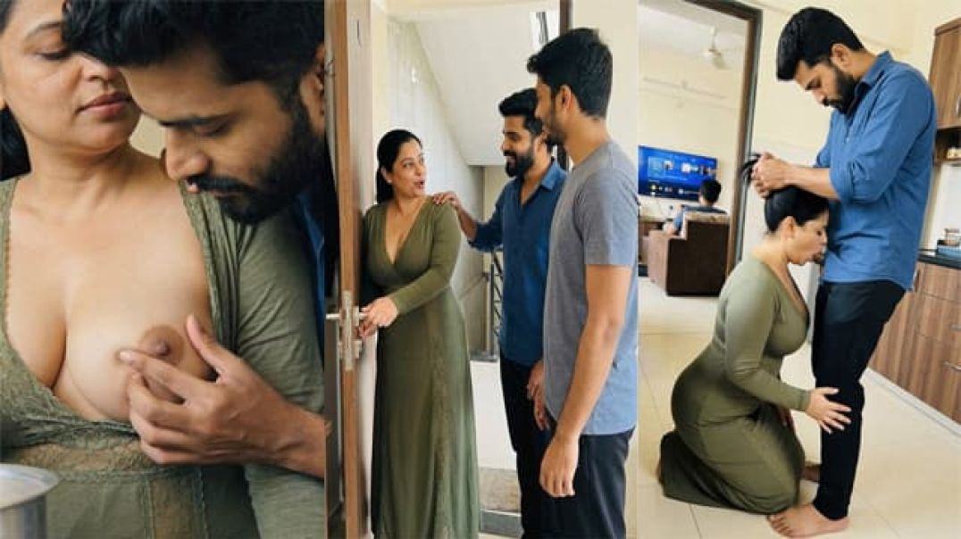 Indian Horny Boy Fucking his Friend Mom Viral Incest MMS