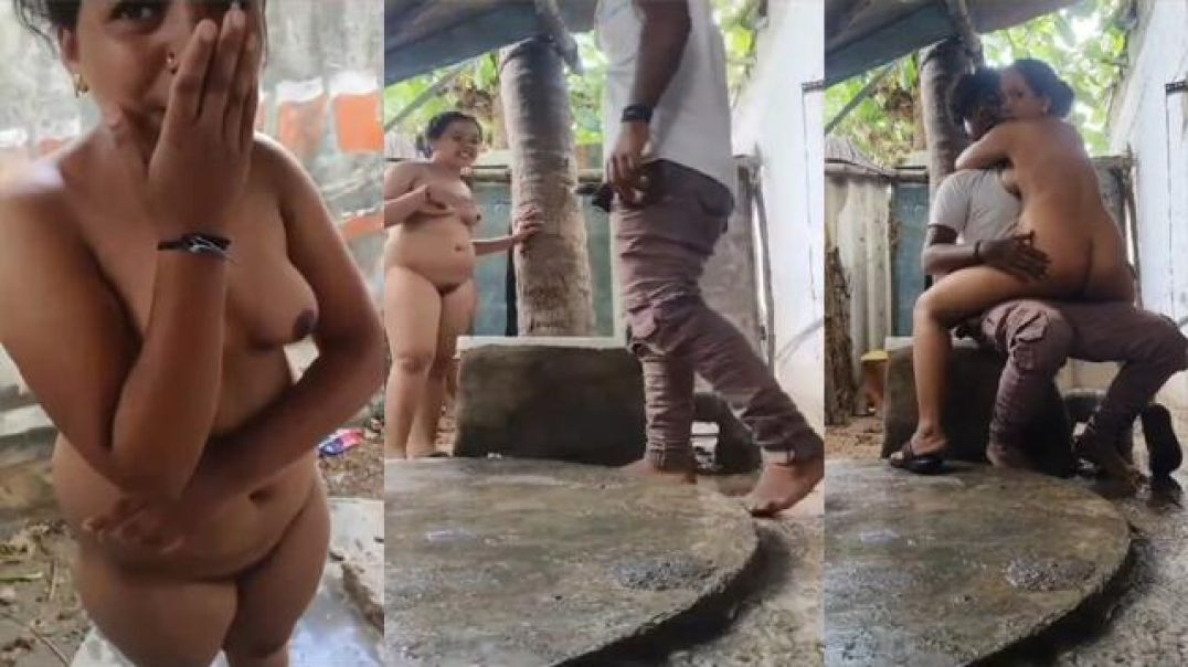 Tamil Mallu Bhabhi Outdoor Blowjob and Fucking with Young Boy Desi MMS