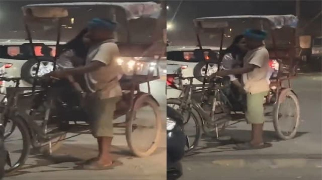 Horny Randi Bhabhi ne Rikshawala ko Handjob Diya Trending Viral MMS New
