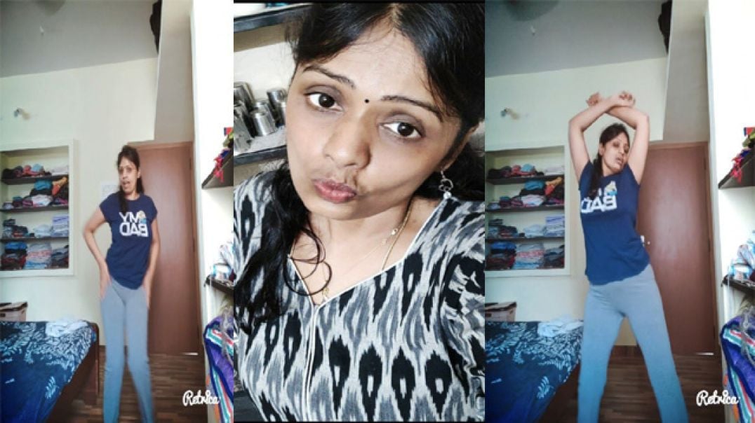 Tamil Neighbour Sexy Horny Aunty Nude Dancing and Fucking with Young Boy New MMS