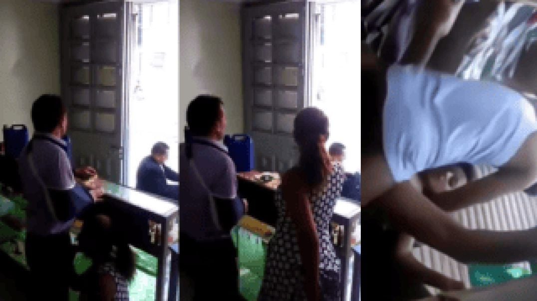 Cousin Brother Records His Sister Sucking Uncle In Shop And Fucks Her To Keep Secret Viral MMS