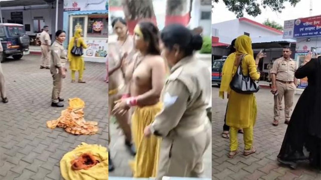 Randi Drunk Woman Walked Around Naked At Public Place Trending Viral MMS