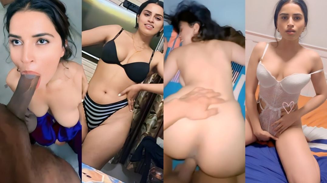 Sexy Hot Wife Sloppy Blowjob Cum Swallows Ass Fucking with Lover Sex MMS