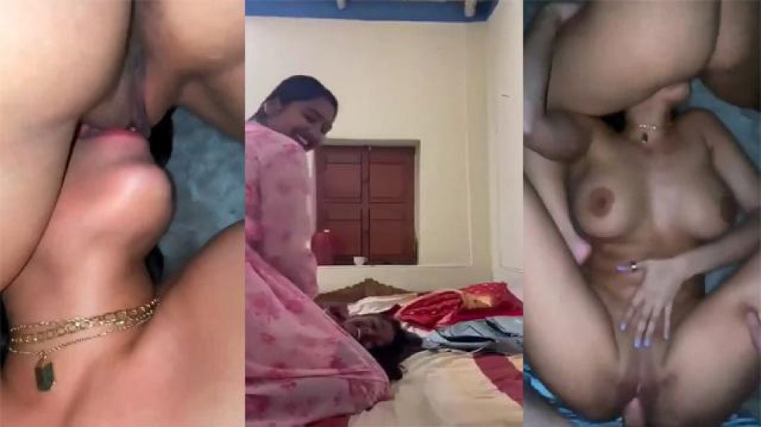 Two Horny Muslim Sister Threesome Sex with One Servant Boy New MMS