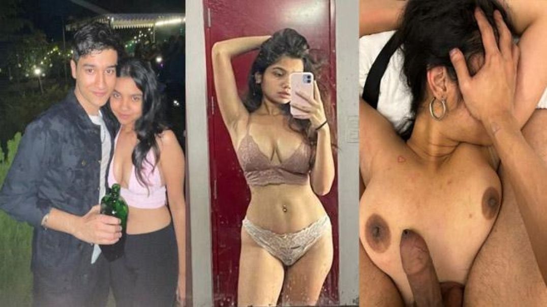 Tamil Sexy Baddie Double Penetration Blowjob Threesome Sex with BF and Husband MMS