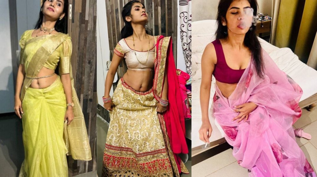Hindi XXX Porn MMS Sexy Randi Bengali Wife Smoking and Fucking with Lover after Marriage