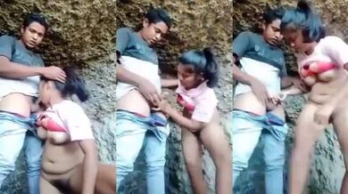 Goa public beach me desi nangi ladki ne chusa lover ka lund outdoor viral MMS