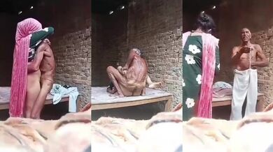 75 Years Old Desi Sasur ne Randi Bahu ki Chut Chodi Desi Family MMS