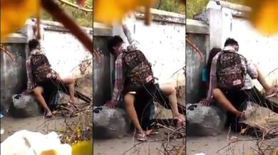 Exclusive Outdoor Sex MMS Of Assamese College Lovers Sex in Public Park