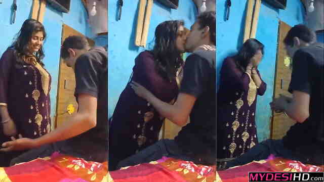 Desi Sexy Sali Intense & Sensual Secret Sex Affair with Jija Leaked Private MMS